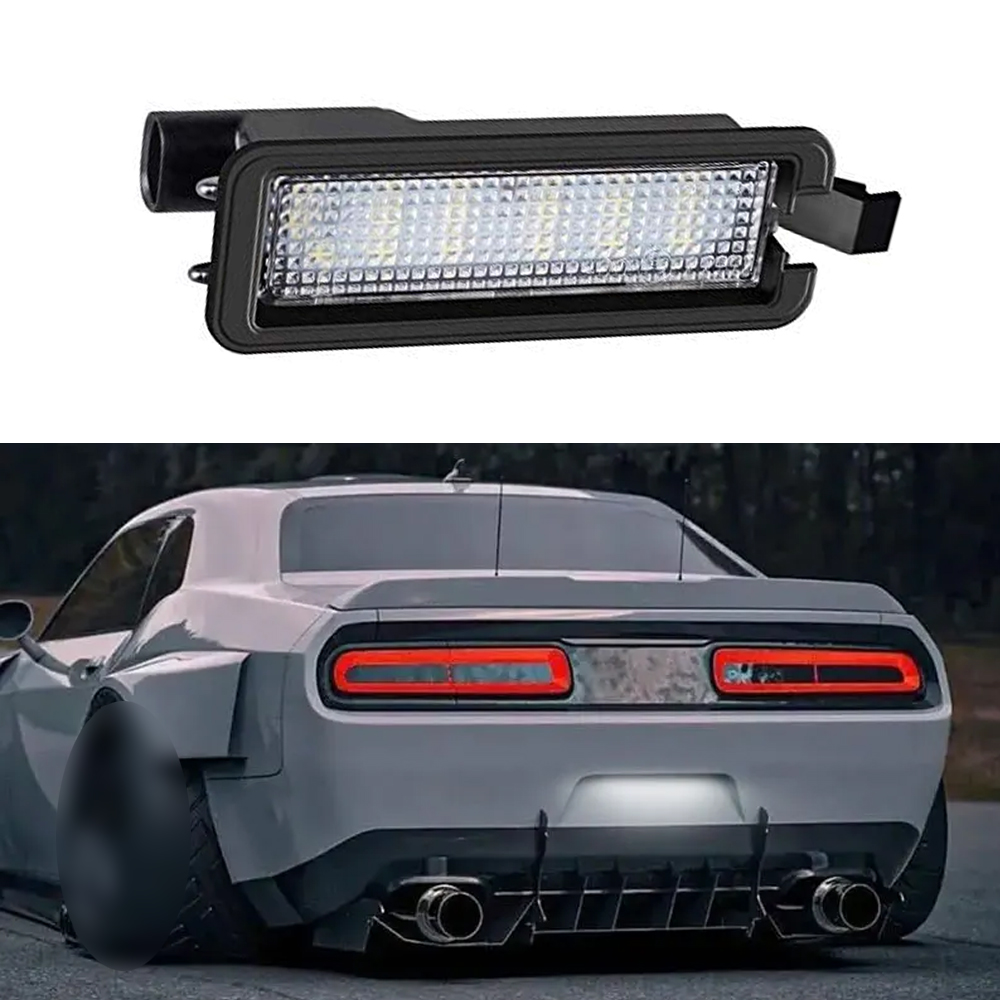 Model Kit Dodge Charger - Éclairage de plaque d'immatriculation LED pour