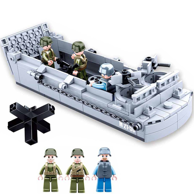 Model Kit Ww2 - Sluban WW2 US militaire Higgins atterrissage