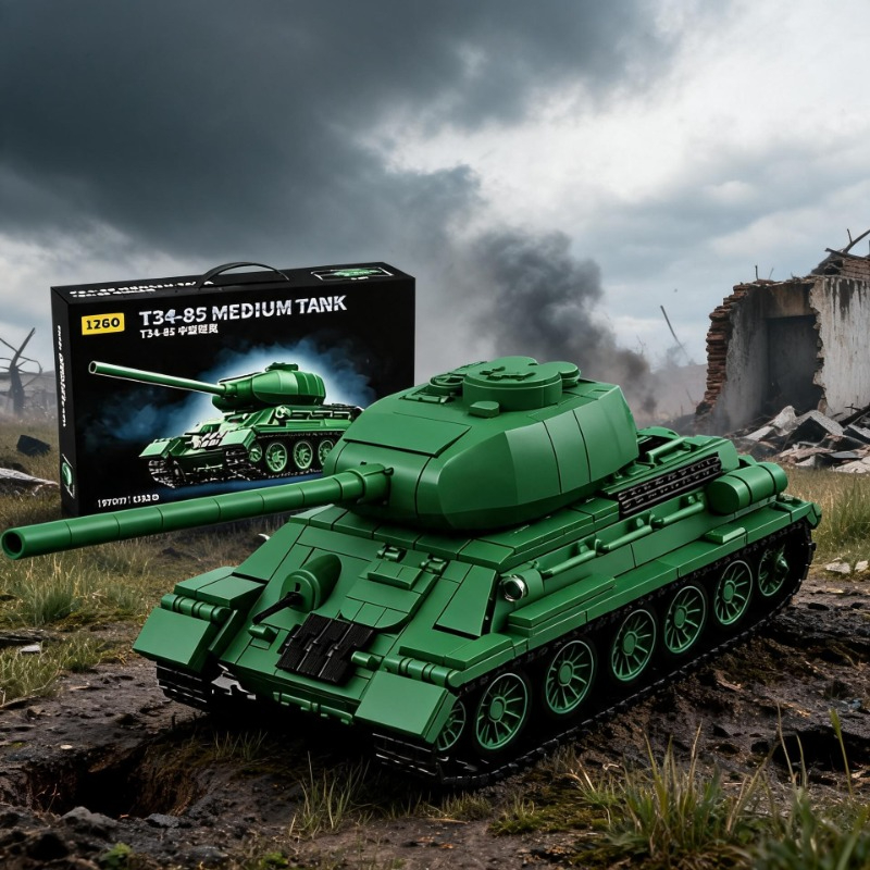 Model Kit Quick - Kit de modèle de char T34-85