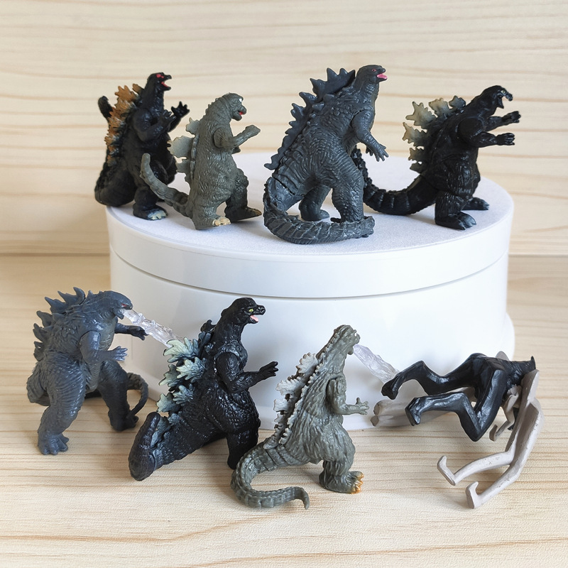 Lot de 8 figurines de Collecti - Model Kit Godzilla avis et prix