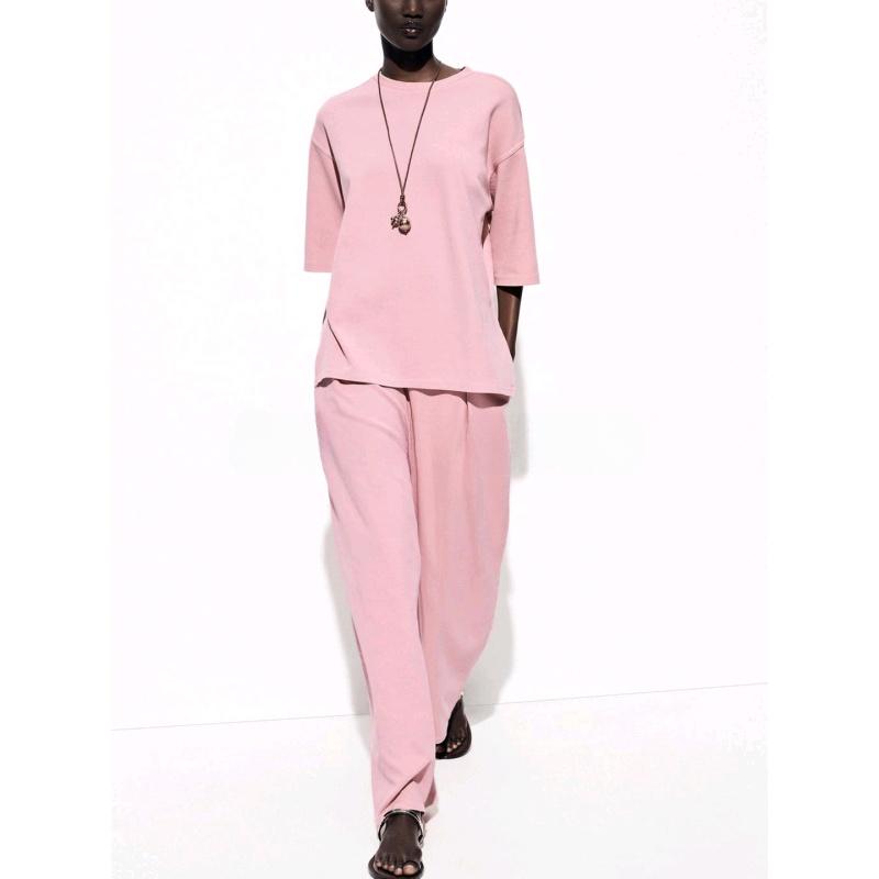 Ensemble T-shirt à col rond et - Wash Effect Set avis et prix