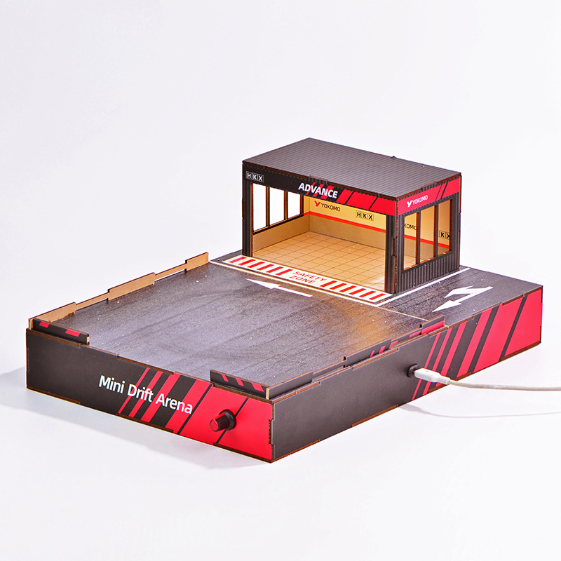 Diorama de piste de drift DIY  - Model Kit Toy avis et prix