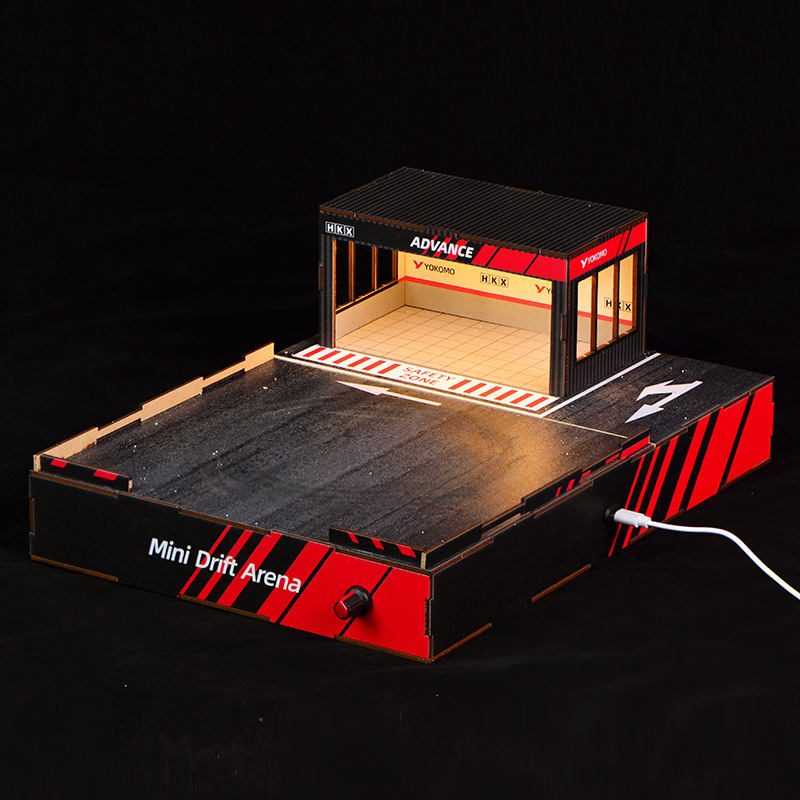 Diorama de piste de drift DIY  - Model Kit Toy avis et prix
