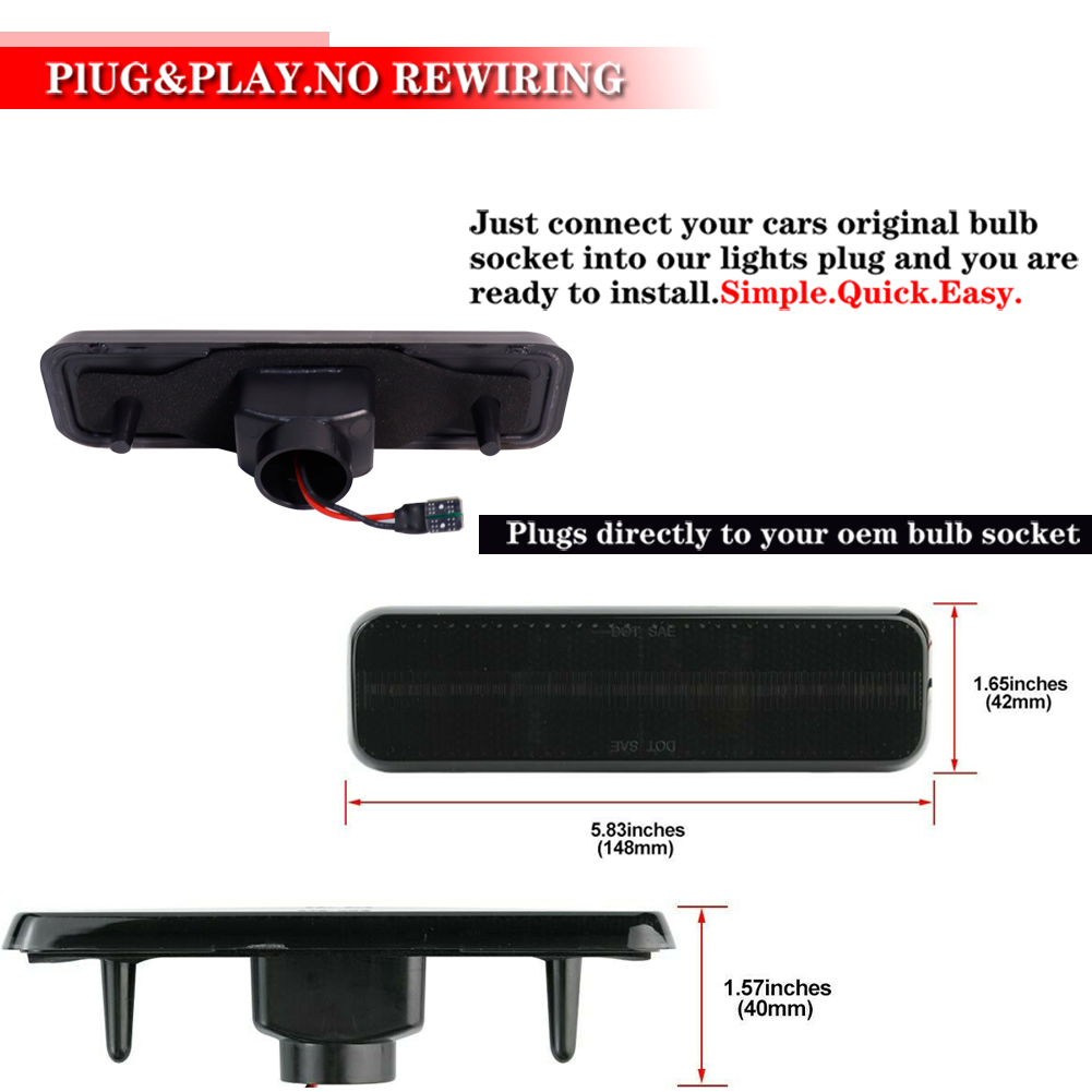 Feux de position latéraux de p - Model Kit Dodge Charger avis et prix