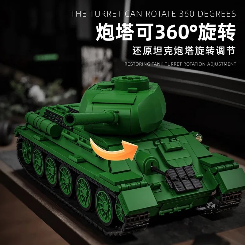 Kit de modèle de char T34-85 1 - Model Kit Quick avis et prix