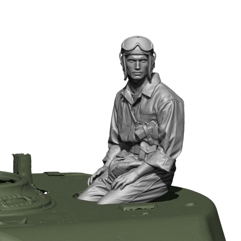 Figurine en résine moulée sous - Model Kit Ww2 avis et prix