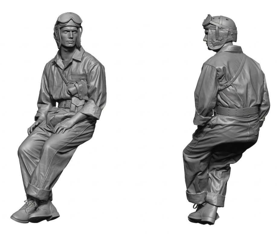 Figurine en résine moulée sous - Model Kit Ww2 avis et prix