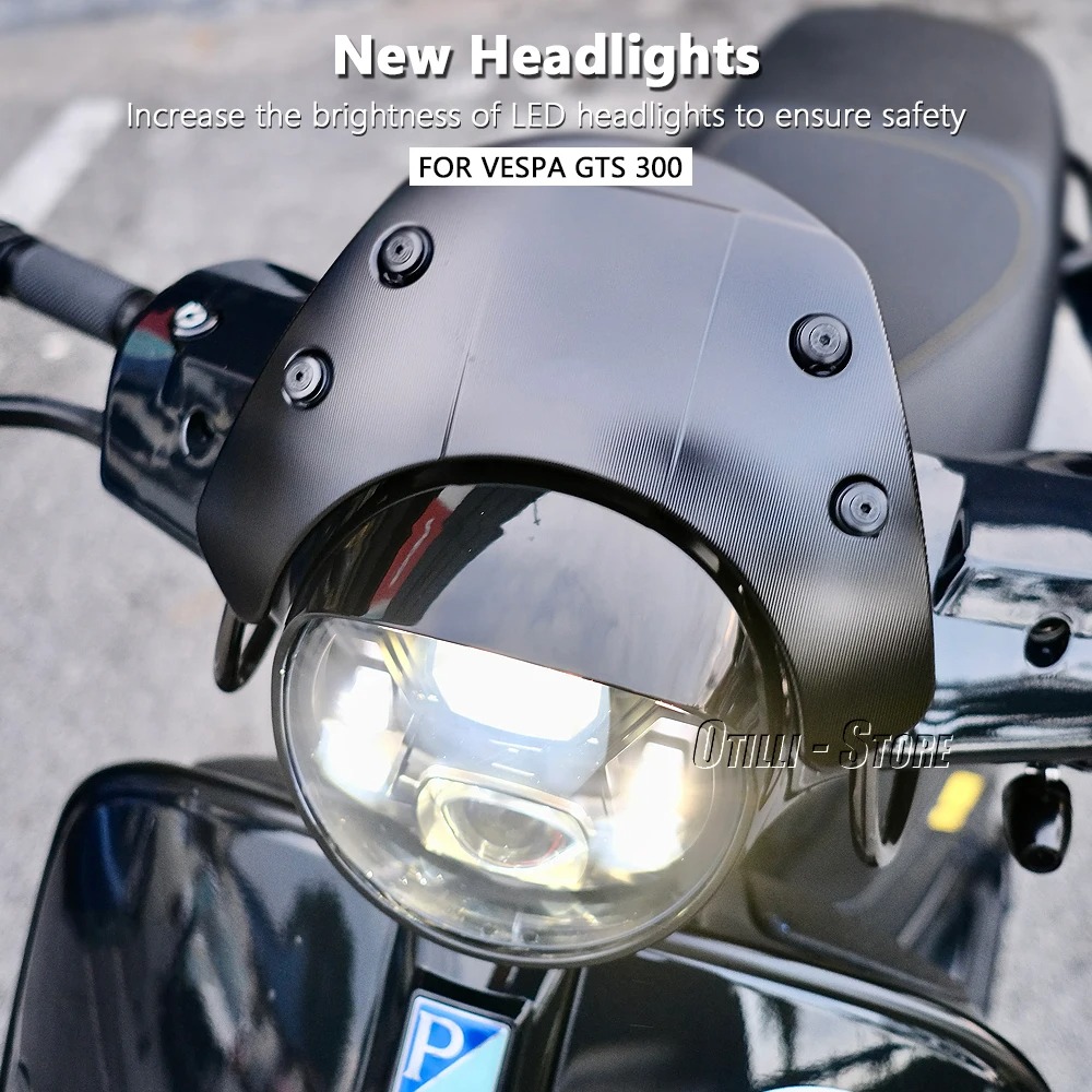 Ensemble de phares LED noir ch - Model Kit Vespa avis et prix